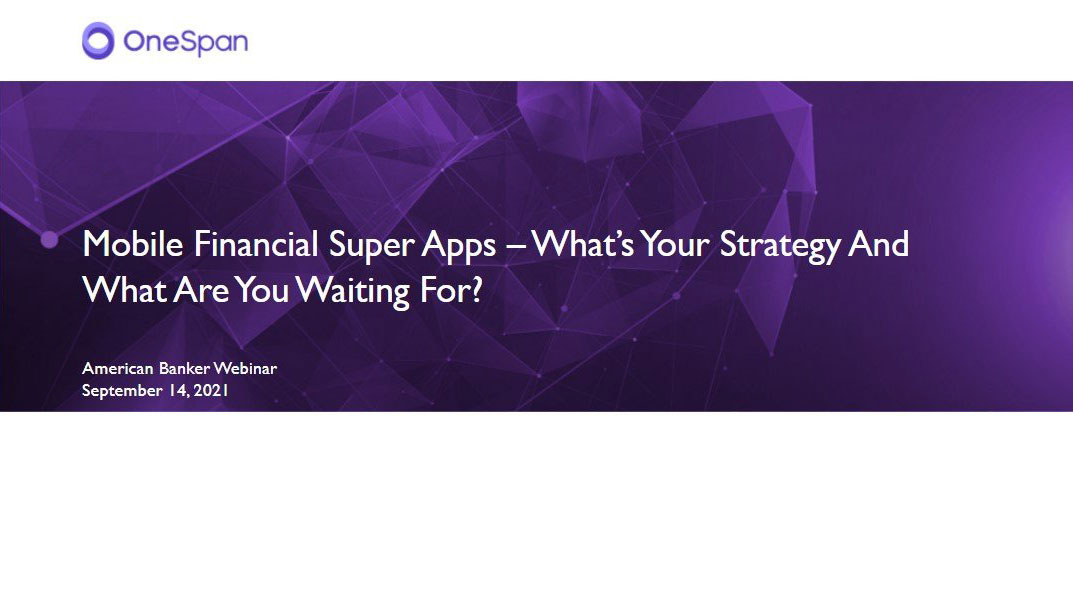 Webinaire sur les super applications financières mobiles