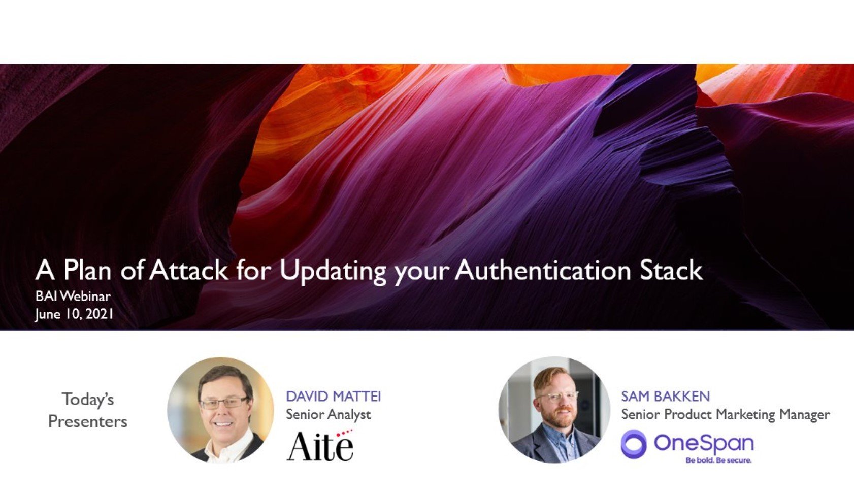 A Plan of Attack for Updating your Authentication Stack